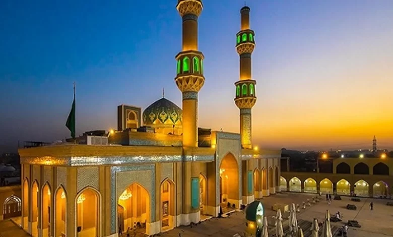 Mosque in Najaf - ملاقات سید بحرالعلوم با امام زمان(عج) در مسجد سهله - تور کربلا هوایی - تور کربلا زمینی